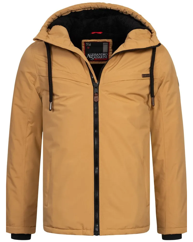 Alessandro Salvarini Winterjacke Braun