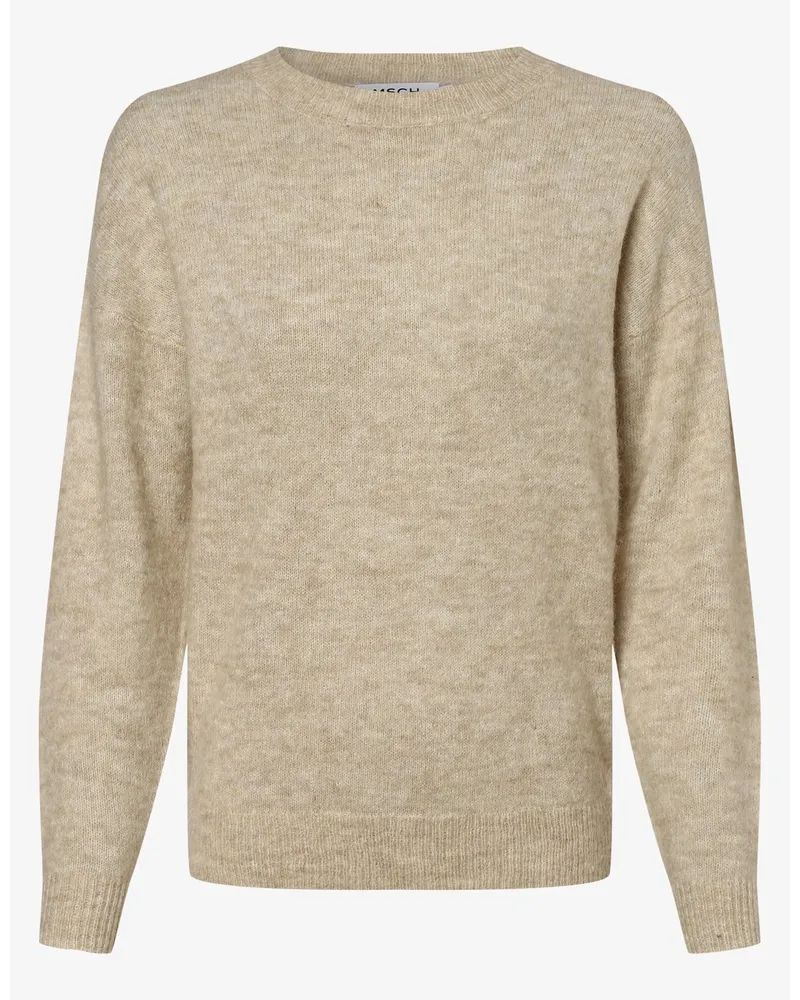 MOSS COPENHAGEN Pullover mit Mohair-Anteil Beige