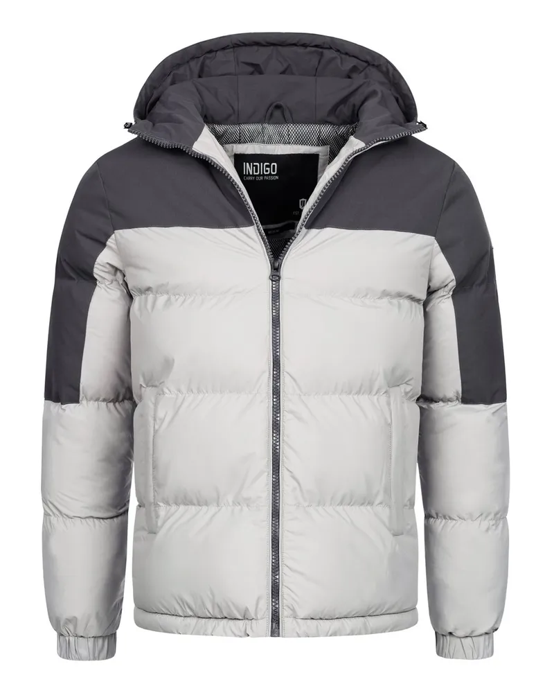 Indicode Winterjacke Grau