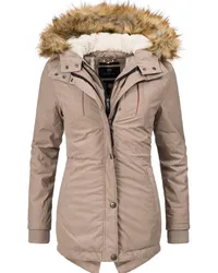 Marikoo Wintermantel Beige