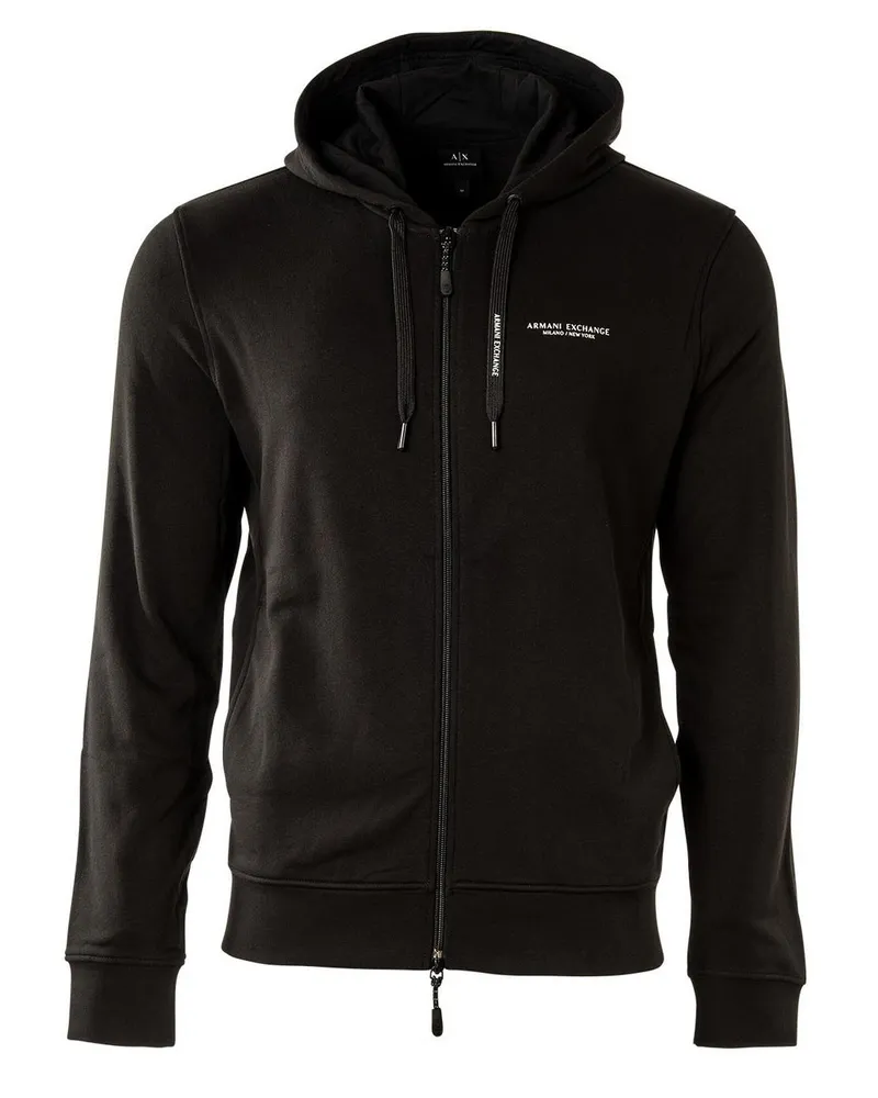 Armani Exchange Sweatjacke Schwarz