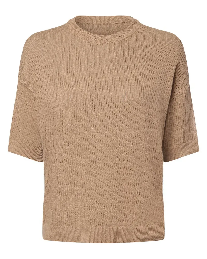 Armedangels Pullover mit Leinen-Anteil Beige