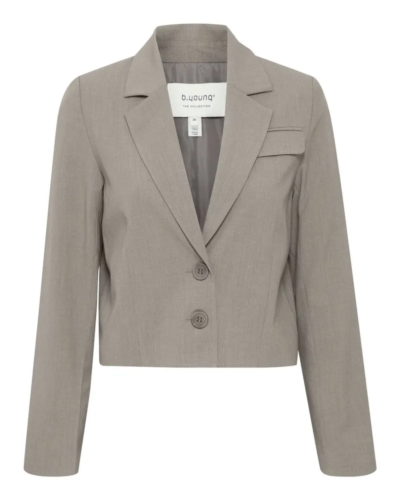 b.young Blazer Grau