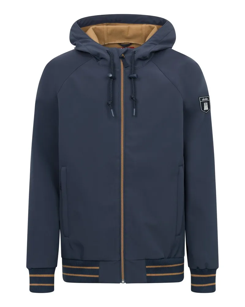 Derbe Softshelljacke Blau