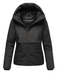 NAVAHOO Steppjacke Schwarz