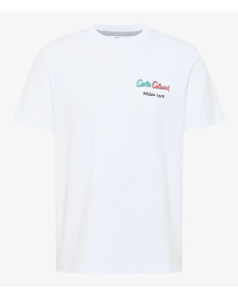 Carlo Colucci T-Shirt Weiß