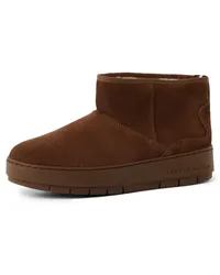 Tommy Hilfiger Boots aus Leder Braun