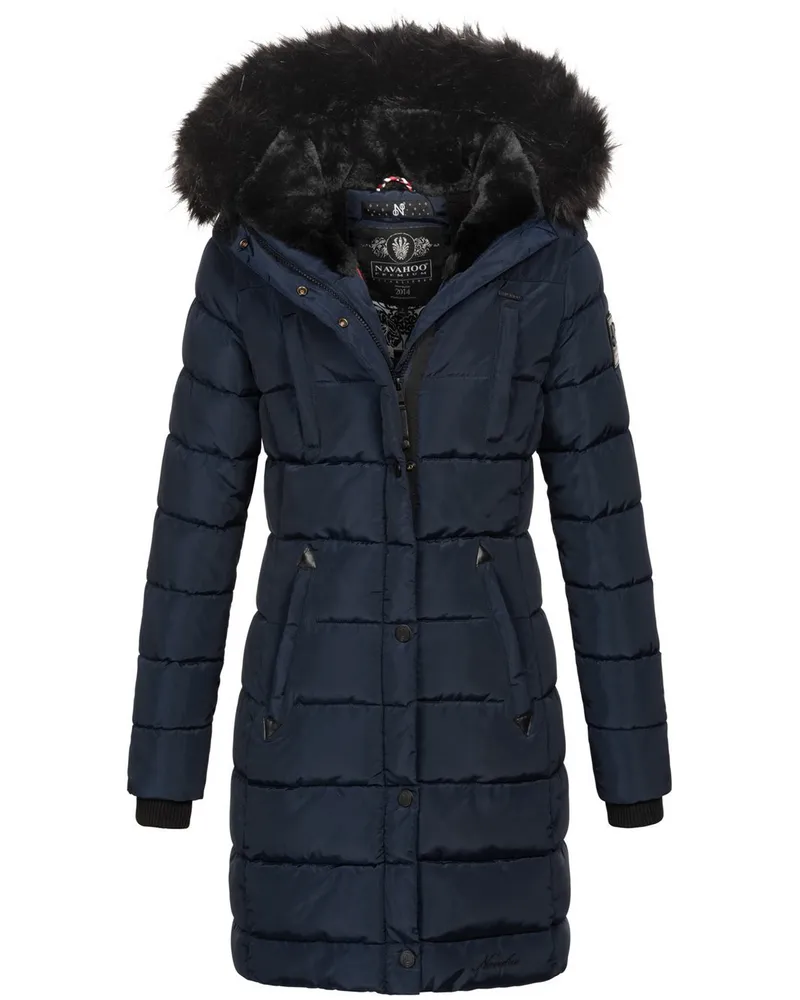 NAVAHOO Winterjacke Blau