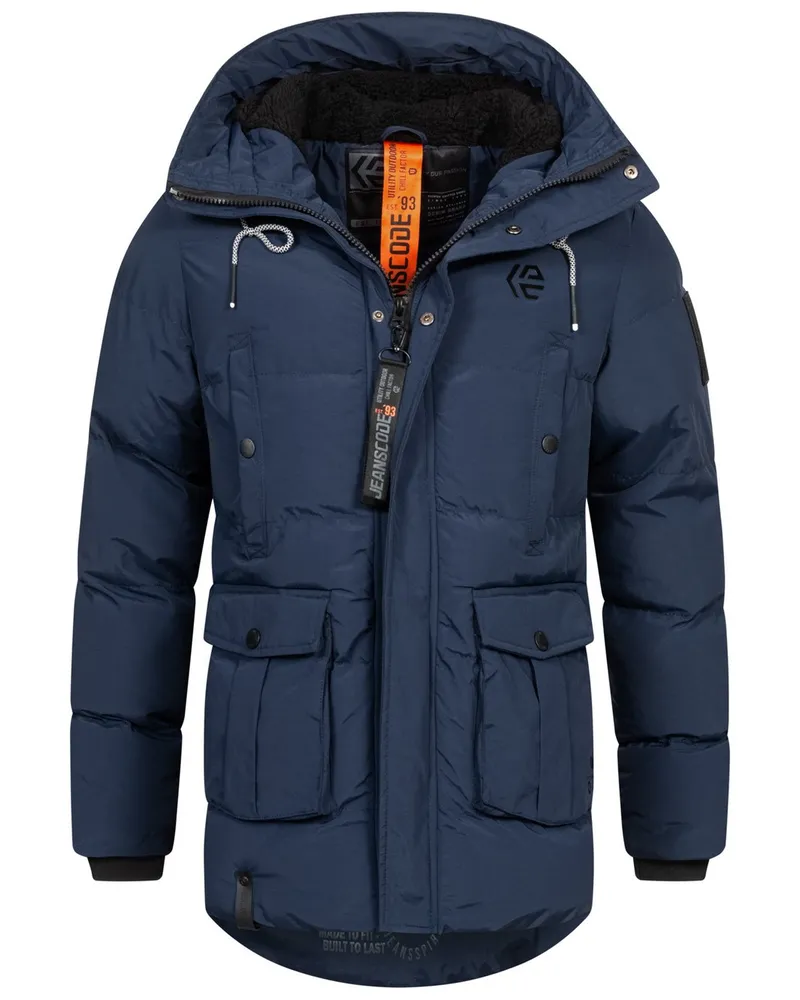 Indicode Parka Blau