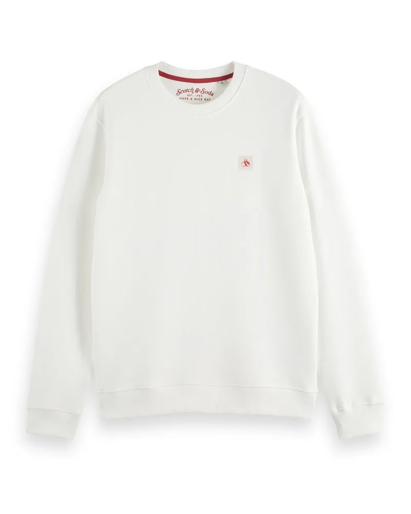 Scotch&Soda Sweatshirt Weiß