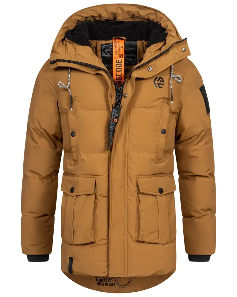 Indicode Parka Braun