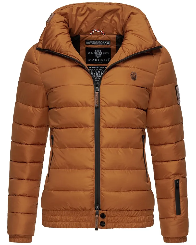 Marikoo Steppjacke Braun