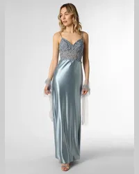 Unique Abendkleid mit Stola Blau