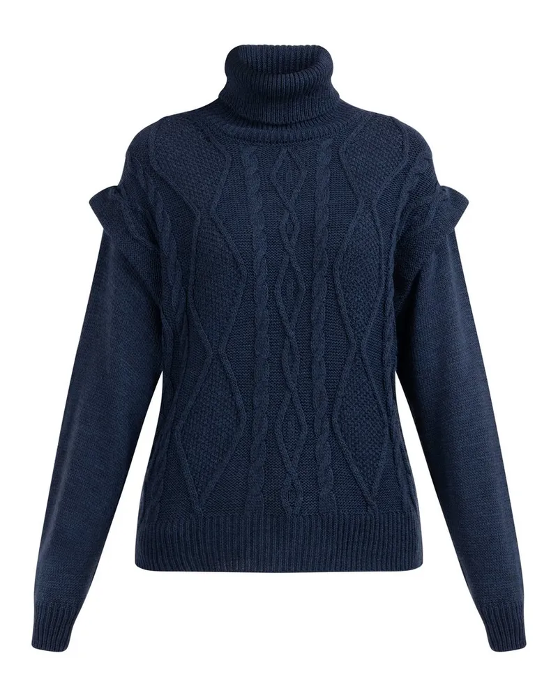 DreiMaster Strickpullover Blau