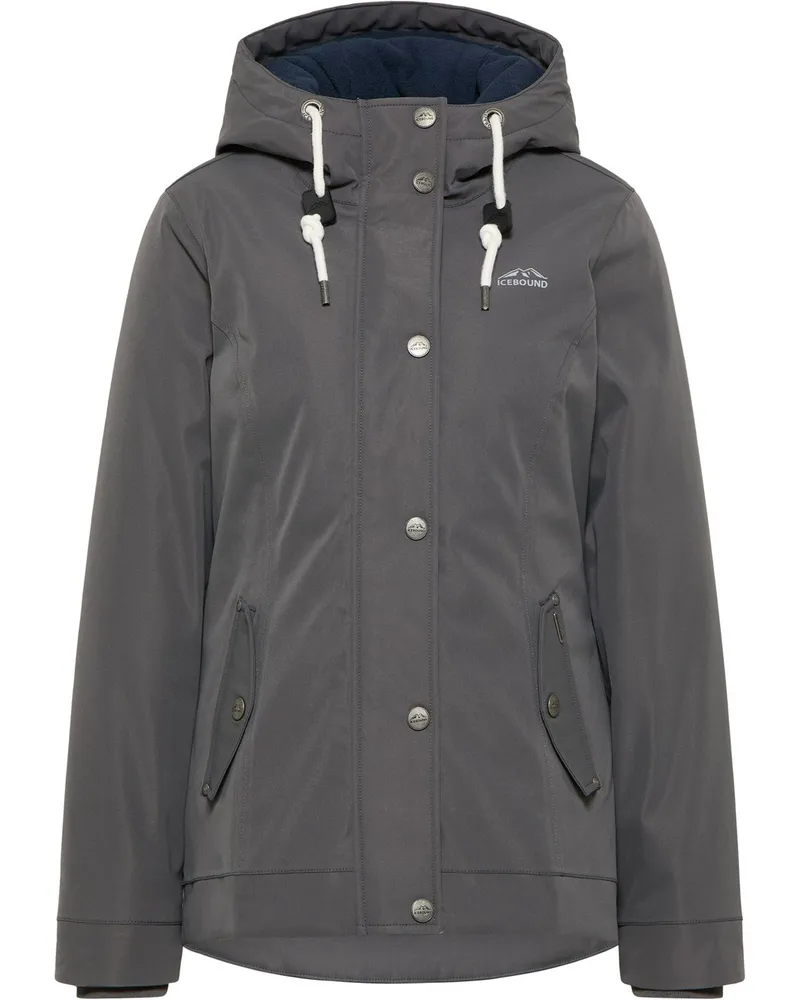 IceBound Winterjacke Grau