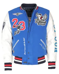 Topgun College Jacke Blau