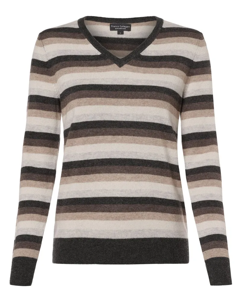 Franco Callegari Pure Cashmere Pullover Mehrfarbig