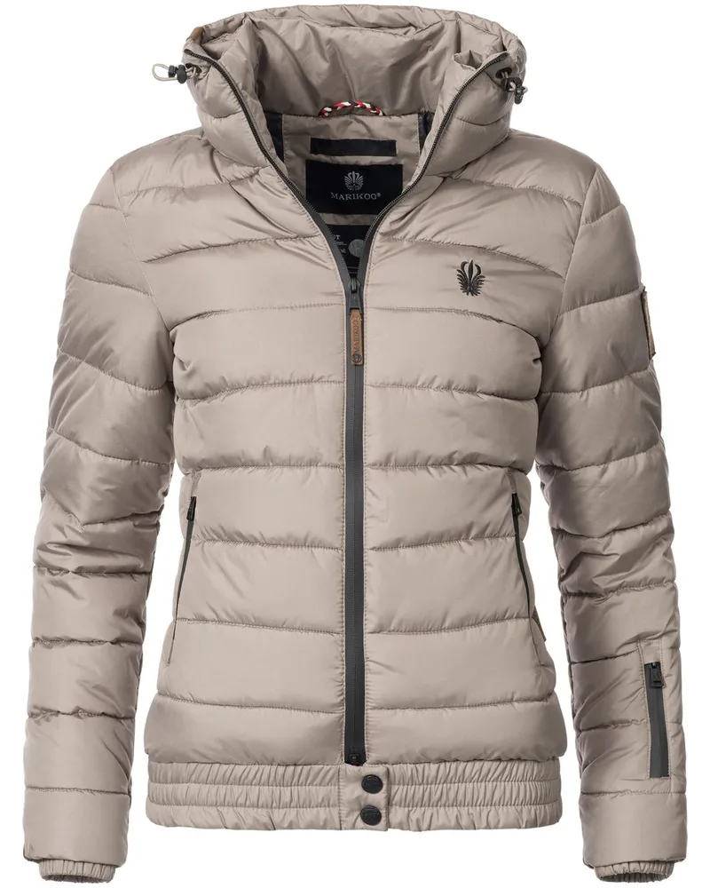 Marikoo Steppjacke Beige