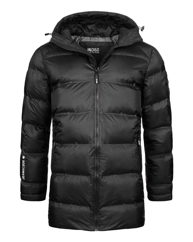 Indicode Winterjacke Schwarz