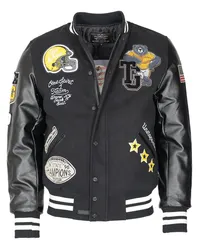 Topgun College Jacke Schwarz