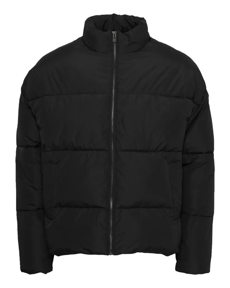 !Solid Steppjacke Schwarz