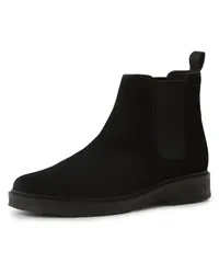 Clarks Boots aus Leder Schwarz