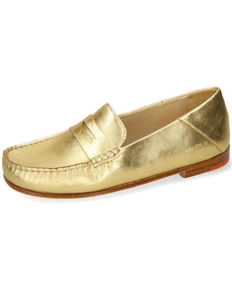 Melvin & Hamilton Thea 3 Loafers Gold