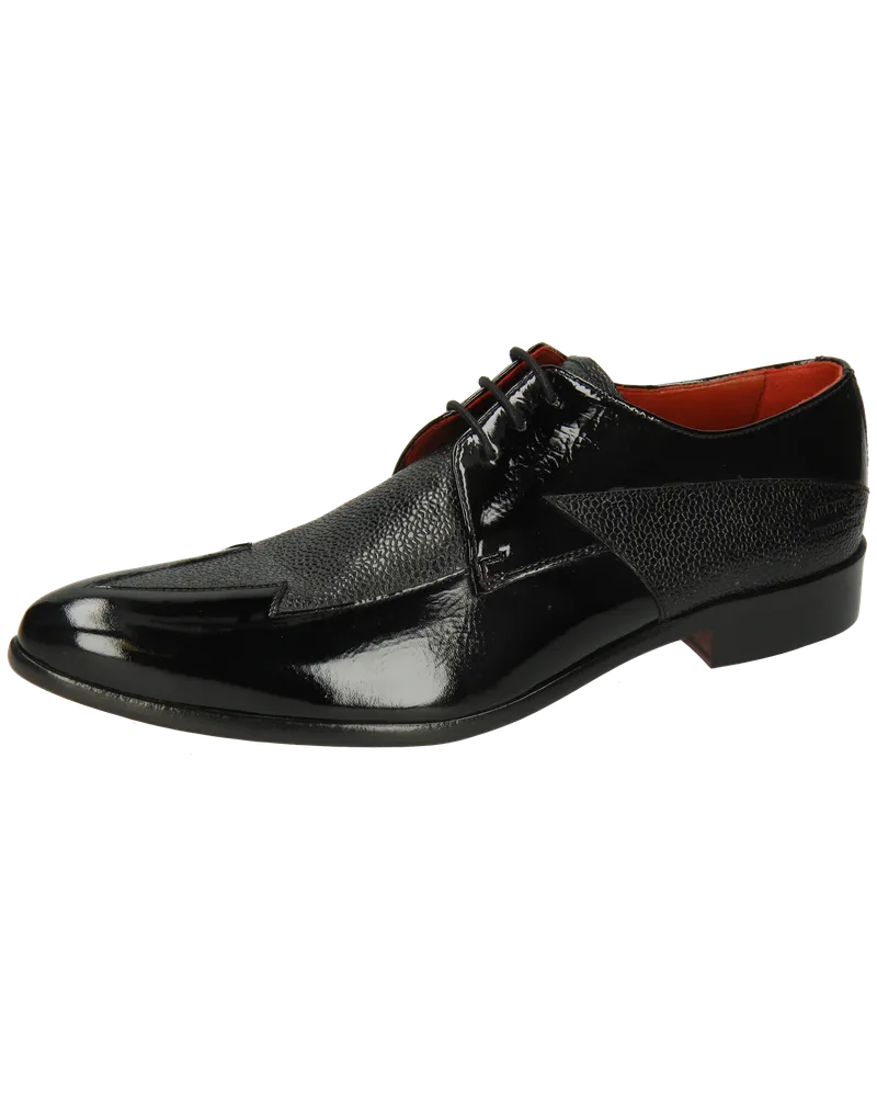 Melvin & Hamilton Toni 53 Derby Schuhe Schwarz