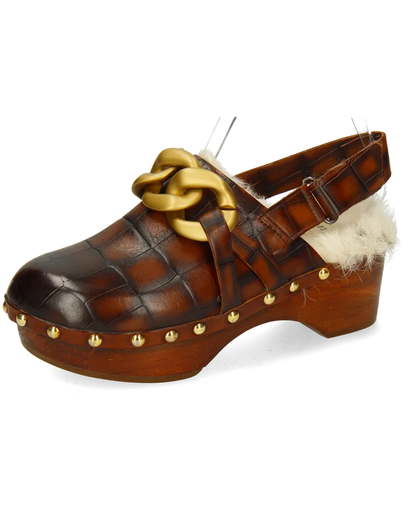 Melvin & Hamilton Flora 1 Clogs Braun