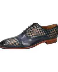 Melvin & Hamilton Lewis 61 Oxford Schuhe Blau