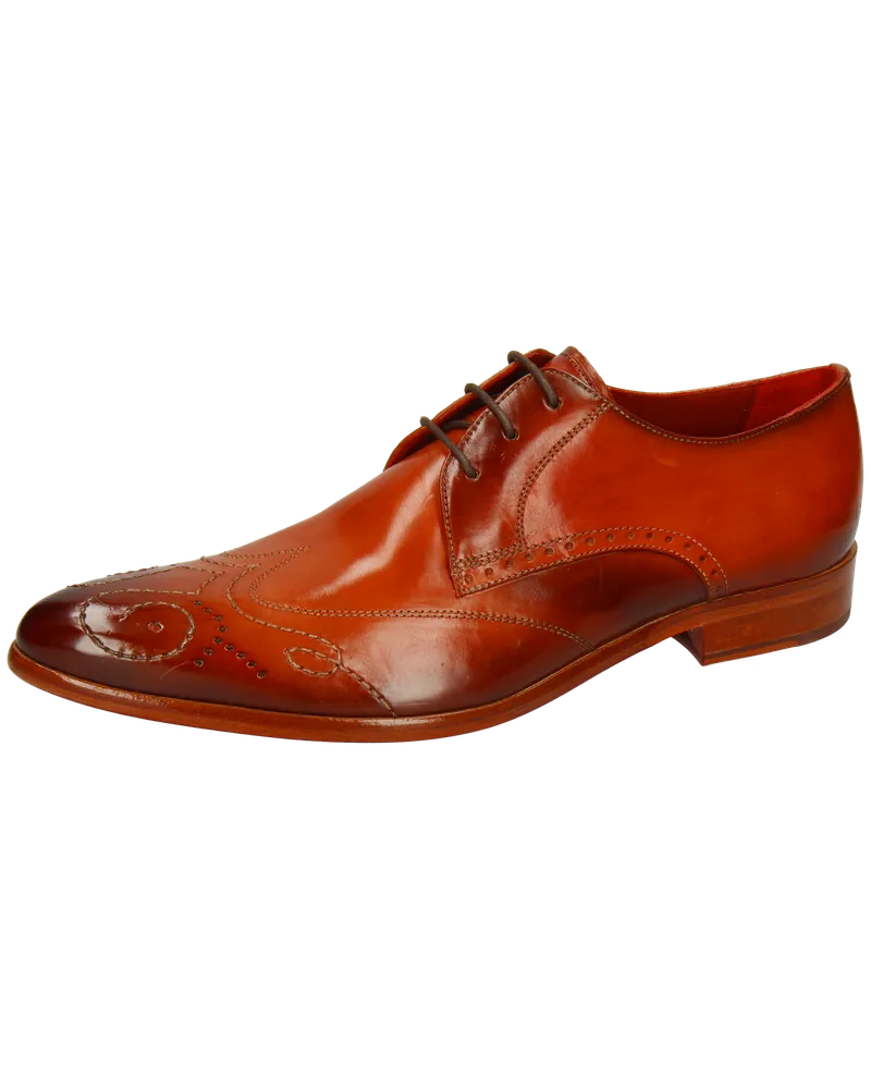 Melvin & Hamilton Toni 52 Derby Schuhe Orange