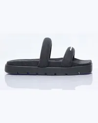 Alexander Wang Jay Flatform Slides Grey