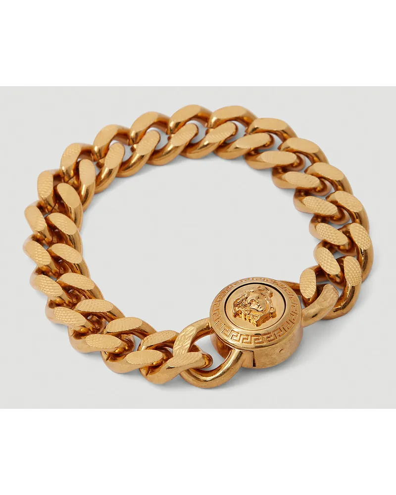 Versace Medusa Chain Bracelet Gold