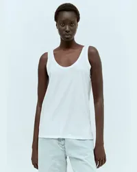 The Row Aika Tank Top White