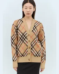 Burberry Check Wool Beige