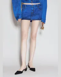 Vivienne Westwood Foam Mini Skirt Blue