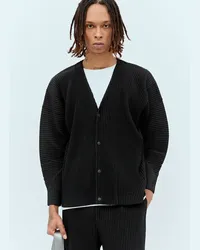 Issey Miyake March Pleated Cardigan Black