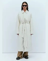 Gucci Lightweight Matte Coat Ivory