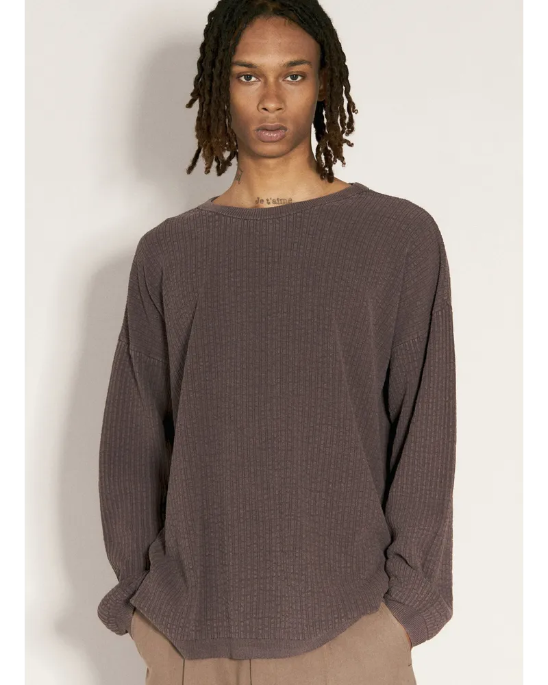 Our Legacy Popover Knit Sweater Purple