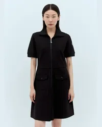 Moncler Polo Mini Dress Black