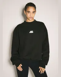 Balenciaga Activewear Crewneck Sweatshirt Black