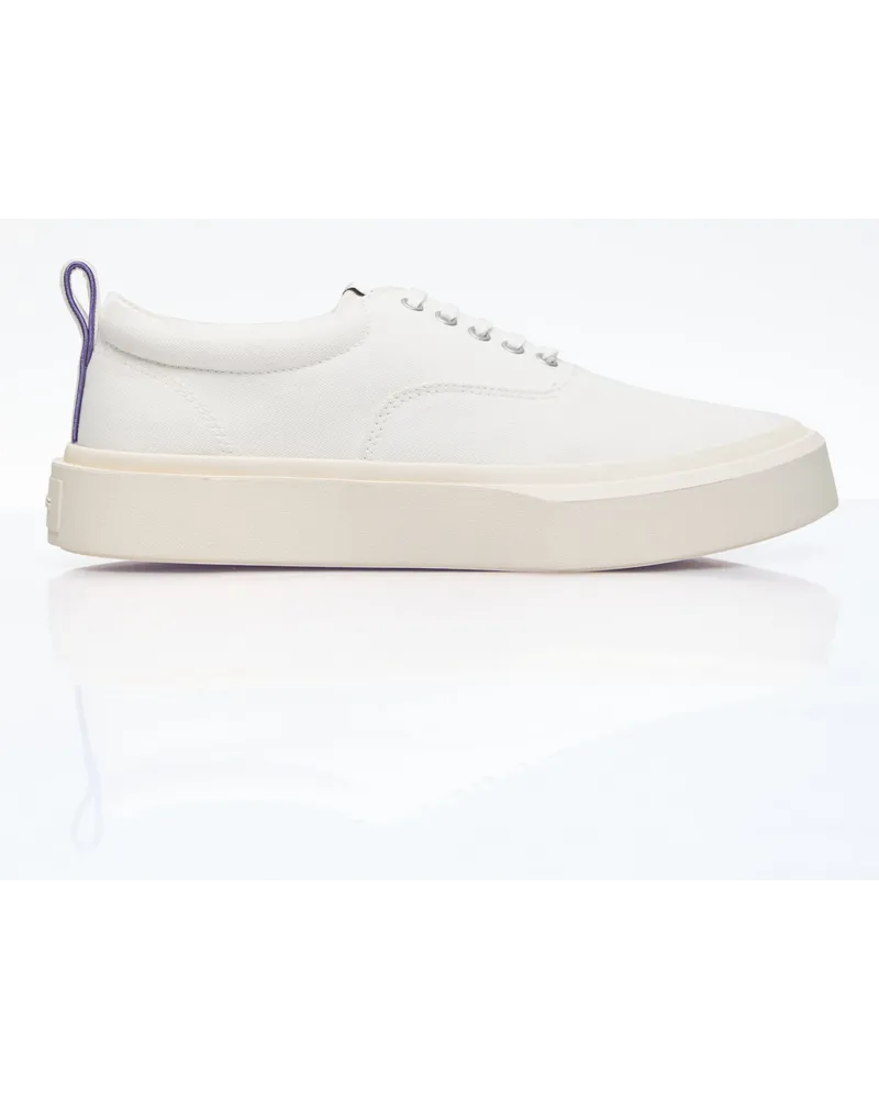 Eytys Mother Ii Canvas Sneakers White