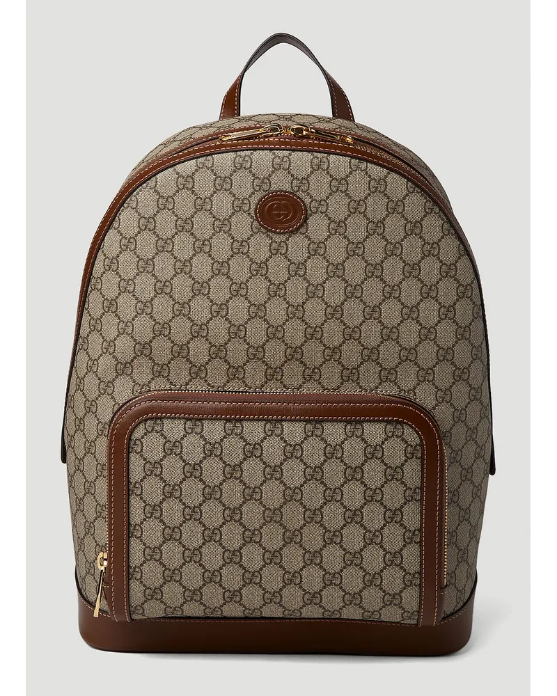 Gucci Gg Retro Backpack Beige