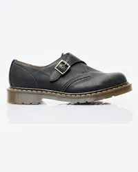 Dr.Martens 1461 Monk Natural Tumble Leather Shoes Black