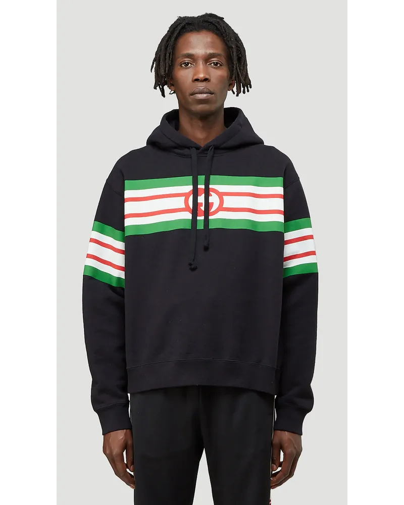 Gucci Hooded Sweatshirt Black