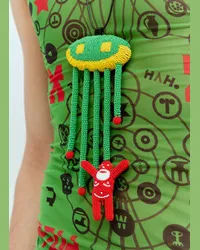 Walter van Beirendonck Beam Me Up Necklace Green