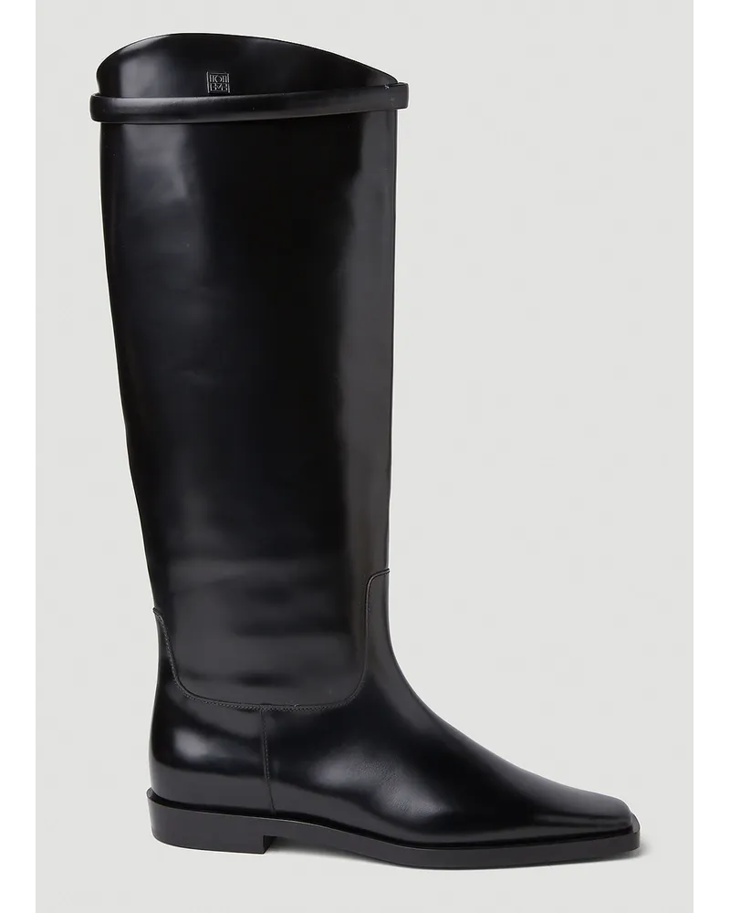 Totême Riding Boots Black