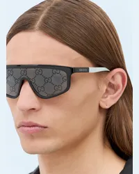 Gucci Mask Shape Frames Black