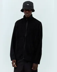 Y-3 Waffle Track Jacket Black