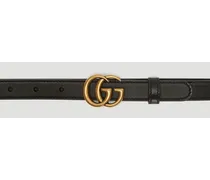 Gg Marmont Leather Belt